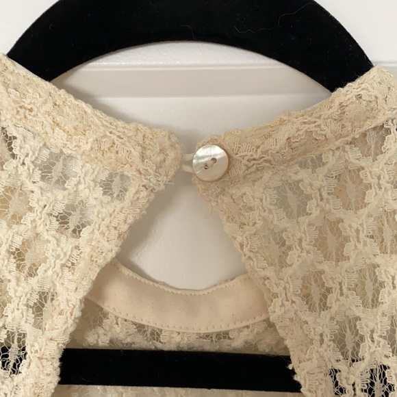 Silence + Noise cream romper NWOT - Picture 4 of 5